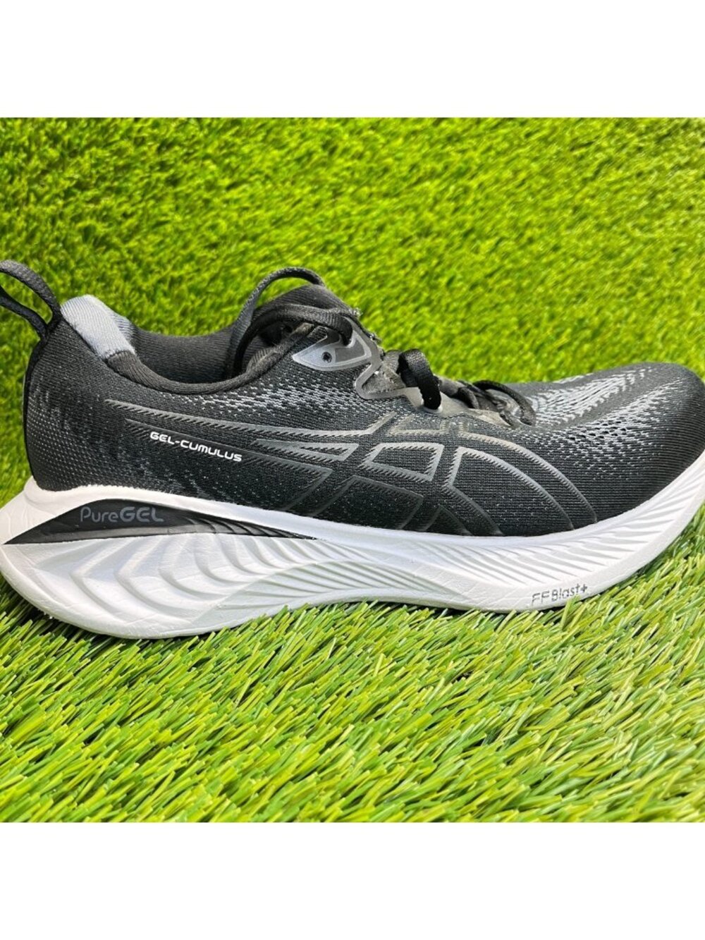 Asics Gel Cumulus 25 Womens Size 8.5D Black White Running Walking Shoes Sneakers - Picture 1 of 10